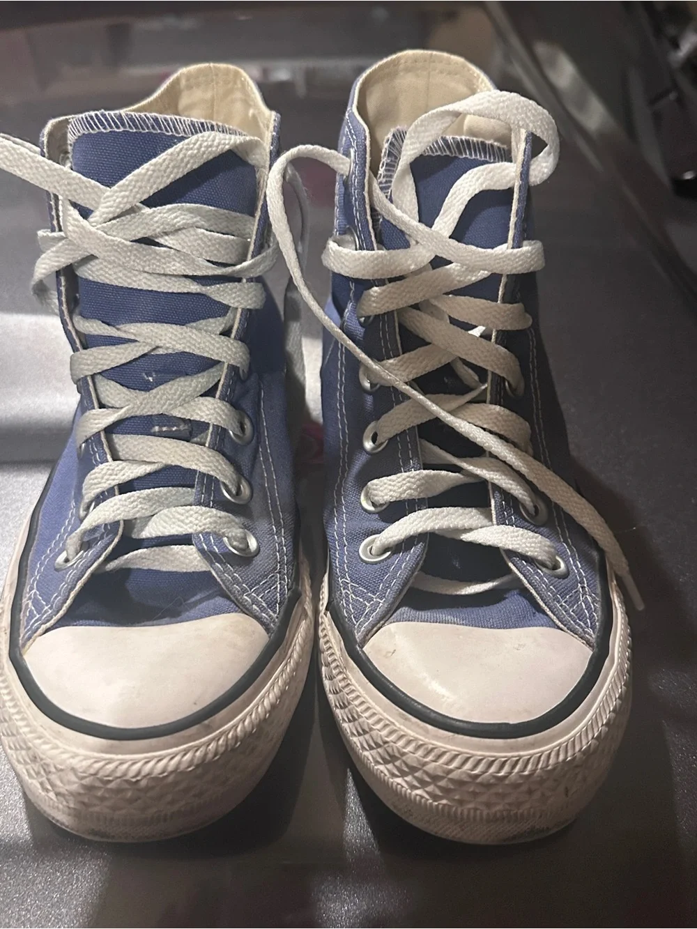 Converse High Top Canvas Sneaker - indigo with White - Picture 2 of 6